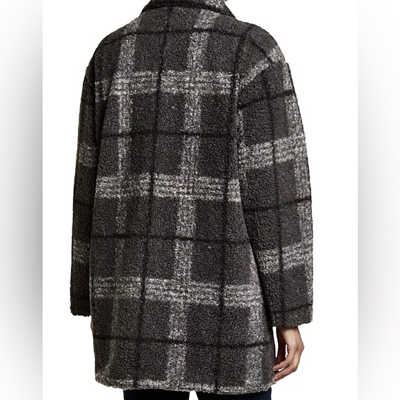 NVLT Check Berber Shacket - Picture 2 of 8